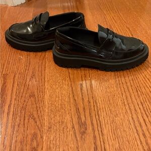 Zara Black Loafers EU 35, US 4.5-5